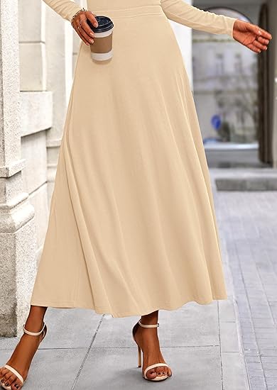 Ribbed Knit Long Sleeve Maxi Skirt Set