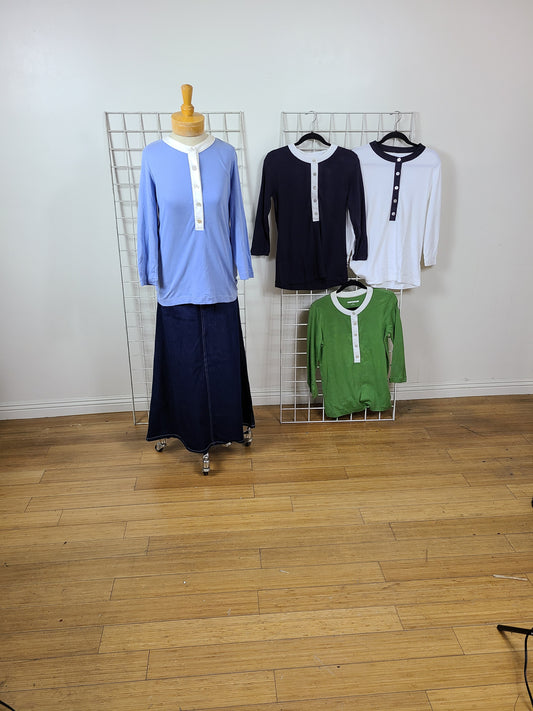 Two Tone Cotton Top
