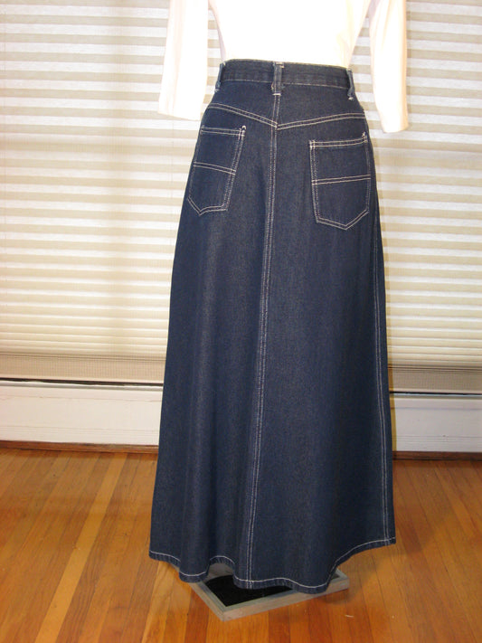 A Line Denim Skirts